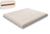 Matras 180x200 natuur met wol, kokos en 2x latex - Futon Pascall Comfort Wool Ecru