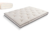 Matras 200x200 natuur met latex - Futon Pascall Slim Duo Latex Kedro Linnen
