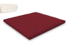 Matras 200x200 natuur met latex - Futon Pascall Slim Duo Latex Maroon