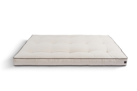 Matras 120x200 naturel met kokos - Futon Pascall Medium Coco Kedro Linnen