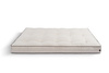 Matras 120x200 natuur met wol, latex en 2x kokos - Futon Pascall Comfort Wool Hard Kedro Linnen