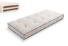 Matras 90x200 naturel met kokos - Futon Pascall Medium Duo Coco Kedro Linnen