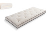 Matras 90x200 natuur met latex - Futon Pascall Slim Latex Kedro Linnen