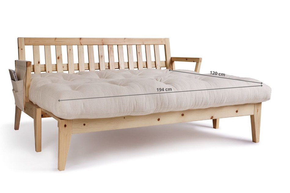 Slaapbank 200 cm - Sakura - Pascall Futon Len