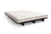 Slaapbank 120x200 - Slim Basic Kedro Black - Pascall Futon Linnen