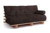 Slaapbank 180x200 - Slim Basic Classic - Pascall Futon Bruin