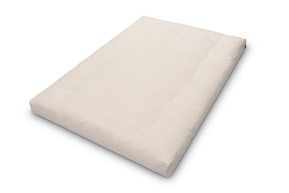 Matras 140x200 natuur met kokos - Futon Pascall Medium Duo Coco Ecru
