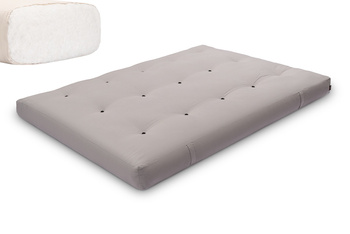 Matras 140x200 natuur - Futon Pascall Comfort Natural Grijs