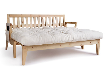 Slaapbank 200 cm - Sakura - Pascall Futon Ecru