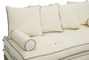 Hoekbank Tatami Medium Latex Kedro 100x200 - Pascall Futon Ecru