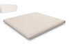 Matras 200x200 natuur met latex - Futon Pascall Slim Latex Ecru