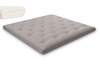 Matras 200x200 natuur met latex - Futon Pascall Slim Latex Grijs