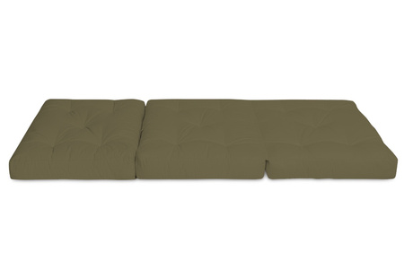 Vouwmatras 80x200 - Futon Pascall Flex Natural Khaki