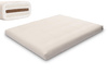 Matras 160x200 natuur met kokos en 2x latex - Futon Pascall Comfort Relax Ecru