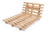 Slaapbank 120x200 - Slim Exclusive Classic - Pascall Futon Grijs