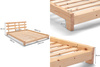 Pascall Houten bed 140x200 - Aisha Classic Black