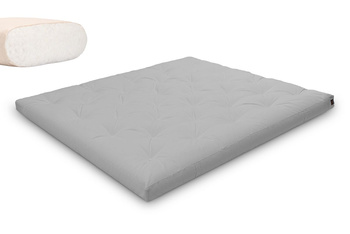 Matras 180x200 natuur - Futon Pascall Slim Natural Dove Ash
