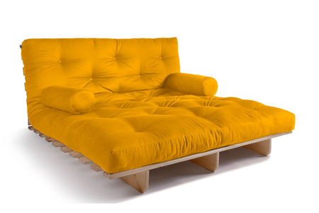 Slaapbank 140x200 - Slim Comfort Classic - Pascall Futon Honing