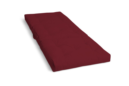 Vouwmatras 80x200 met latex - Futon Pascall Flex Latex Maroon