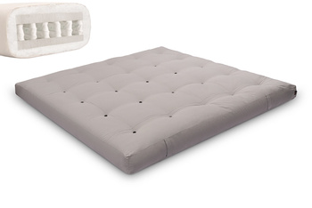 Matras 200x200 - Futon Hybrid Pocket H3 - Pascall Grijs