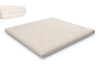 Matras 200x200 natuur met latex - Futon Pascall Slim Duo Latex Ecru