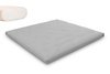 Matras 200x200 natuur - Futon Pascall Slim Natural Dove Ash