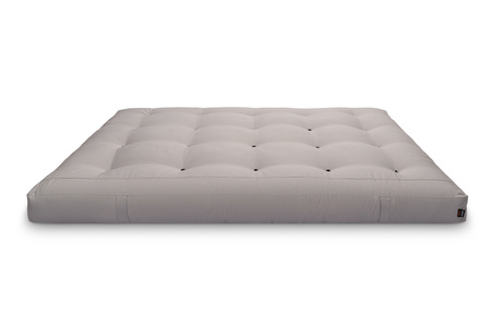 Matras 160x200 natuur met latex - Futon Pascall Comfort Trio Latex Wool Grijs