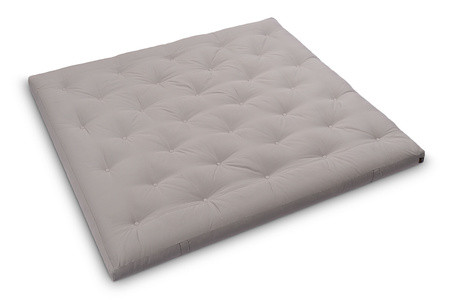 Matras 180x200 natuur met latex - Futon Pascall Slim Duo Latex Grijs