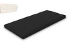 Matras 90x200 natuur met latex - Futon Pascall Slim Duo Latex Zwart