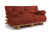 Opvouwbare bank 160x200 - Slim Exclusive Classic - Pascall Futon Metselwerk