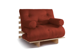 Opvouwbare bank 90x200 - Slim Exclusive Classic - Pascall Futon Metselwerk