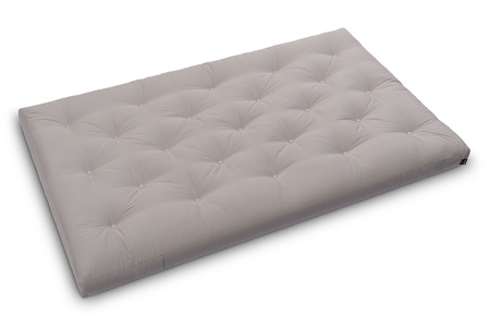 Matras 120x200 natuur met latex - Futon Pascall Slim Latex Grijs