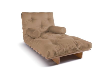 Vouwbank 90x200 - Slim Basic Classic - Pascall Futon Beige