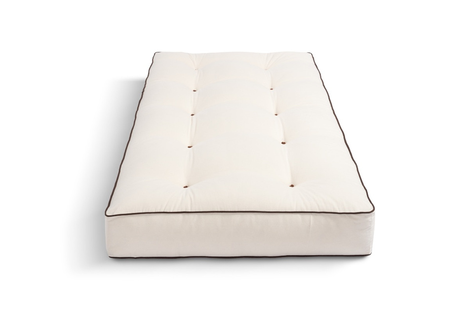 Matras 90x200 natuur met latex en 2x kokos - Futon Pascall Comfort Relax Hard Kedro Ecru