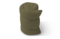 Futon Pascall Travel Natural - Matras 140x200 Khaki - naturel