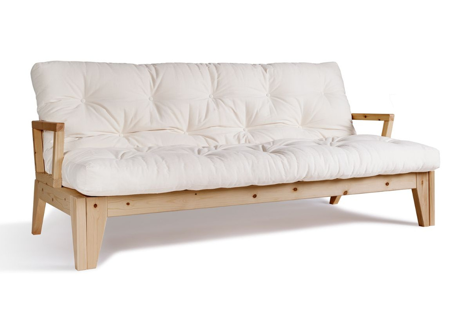 Slaapbank 200 cm - Sakura - Pascall Futon Ecru