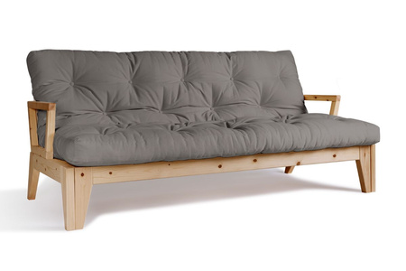Slaapbank 200 cm - Sakura - Pascall Futon Grijs