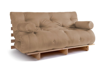 Vouwbank 160x200 - Slim Exclusive Classic - Pascall Futon Beige