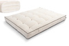 Matras 200x200 natuur met latex - Futon Pascall Comfort Trio Latex Kedro Ecru