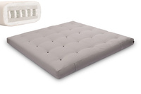 Matras 200x200 - Futon Hybrid Pocket H3 - Pascall Grijs