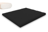 Matras 180x200 naturel - Futon Pascall Slim Natural Zwart