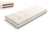Matras 90x200 natuur met kokos - Futon Pascall Medium Duo Coco Kedro Ecru