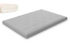 Matras 140x200 natuur met latex - Futon Pascall Slim Duo Latex Dove Ash