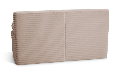 Sofa flexio 140x200 - Pascall - ribfluweel Beige