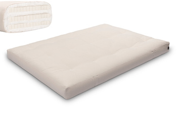 Matras 140x200 natuur met latex - Futon Pascall Comfort Trio Latex Ecru