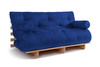 Opvouwbare bank 160x200 - Slim Exclusive Classic - Pascall Futon Prairie
