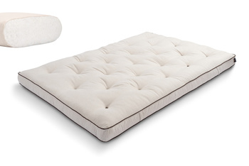Matras 120x200 naturel - Futon Pascall Slim Natural Kedro Linnen