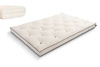 Matras 140x200 natuur met latex - Futon Pascall Slim Duo Latex Kedro Ecru