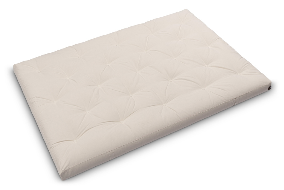 Matras 140x200 natuur met latex - Futon Pascall Slim Duo Latex Maroon