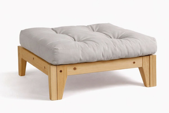 Poef Sakura - Pascall Futon Dove Ash